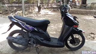 Modif Mio sporty 2010 pake pelek jarijari [upl. by Citarella]