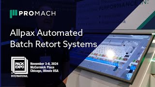 Allpax Automated Batch Retort Systems for the Ready to Drink Industry [upl. by Roderic]