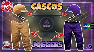 TRUE  CASCO Y JOGGER MORADO Y NARANJA  MENOS DE 5 MIN  GTA 5 ONLINE  ALL CONSOLES [upl. by Eleira366]