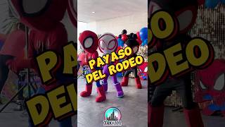 Payaso del rodeo con Spidey y sus amigos 🕷️🎉 spidey marvel disney baile show shorts [upl. by Faux267]