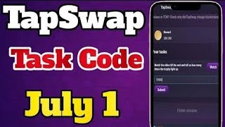 Tap swap  watch the videofind the code and paste it here solve [upl. by Ecerehs708]