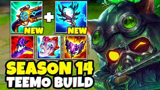 My NEWEST Season 14 Teemo Build is INCREDLIBLE Season 2024 [upl. by Rahr]