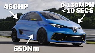 This 460hp Renault Zoe Is My Kind Of Badass EV [upl. by Gnous]