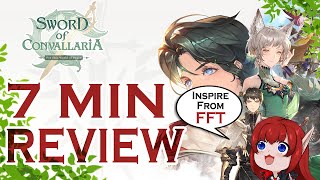 【Sword of Convallaria】Game Review in 7 min [upl. by Euqinomad290]