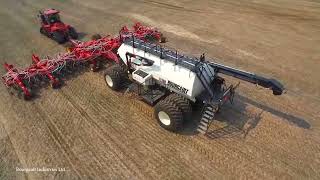 13  Bourgault 7950 Air Seeder  Top Biggest Agricultural Machines [upl. by Yadrahs]