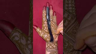 Cello tape Mehndi design hennadesign mehndi shotrs yputubeshorts [upl. by Elman]