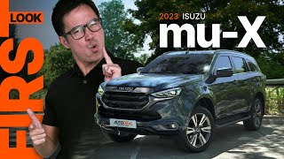 New 2023 Isuzu muX First Impressions [upl. by Vogele]