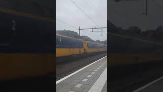 Dubbele ICM intercity komt door Station Twello Richting Den Haag Centraal [upl. by Yelyac]