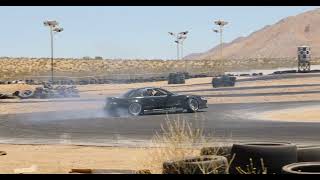 RAW s13 240sx 1jz drifting at Apple Valley Speedway [upl. by Jumbala]