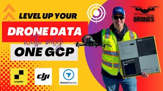 Level Up Your Drone Data with Only ONE GCP [upl. by Oigres677]