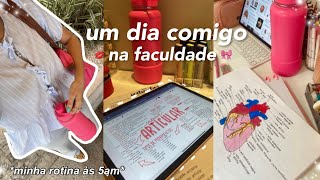 ROTINA DE UM DIA DE AULA NA FACULDADE  organização minhas anotações bate papo… [upl. by Iggy]