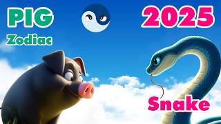 2025 Pig Zodiac Forecast Promising Finance and Career Avoidable Clash in the Year of the Snake [upl. by Goldstein336]