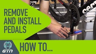 How To Change Pedals  Remove And Install Your Bike Pedals [upl. by Refannej]