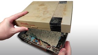 The DIRTIEST Nintendo console Restoration  Retrobright  ASMR [upl. by Leatrice271]