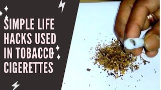 Simple Hacks in Tobacco Cigarette  Flavoring [upl. by Nnil177]