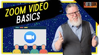 Zoom Basics  Using Zoom for Classes and Meetings [upl. by Raman]