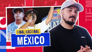 RAPDER reacciona a las mejores rimas  Red Bull Batalla Final Nacional México 2024 [upl. by Neomah]