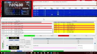 Making FT8 Contacts With WSJT X JTAlert Saving To HRD Logbook [upl. by Gorey]