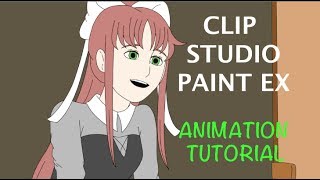 Clip Studio Paint EX  Animation Tutorial [upl. by Waine]