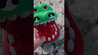 Lets feed crocodile 🐊 shortvideo satisfaying viralvideo asmr [upl. by Yhtomit]