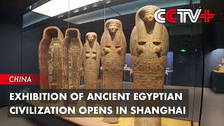 Exhibition of Ancient Egyptian Civilization Opens in Shanghai [upl. by Galanti]