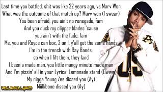 Benzino  Rap Elvis Eminem Diss Pt2 Lyrics [upl. by Ailero]