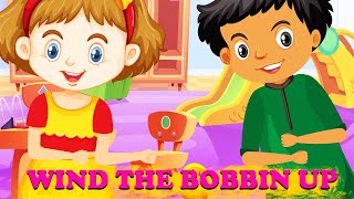 Wind The Bobbin Up Nursery Rhyme for Babies and Toddlers from Sing and Learn [upl. by Ryun112]