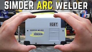 Tiny ARC Stick Welder the Simder ARC 200  160 [upl. by Atinihs11]