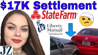 17K Settlement Herniated Disc from Car Accident State Farm amp Liberty Mutual [upl. by Adrianne]