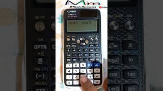 Conversión de galones a litros en la calculadora científica casio fxLA X Classwiz [upl. by Bertilla]