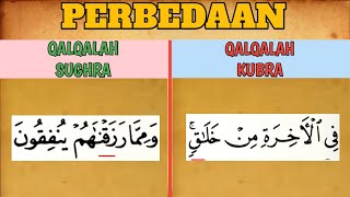 PERBEDAAN QALQALAH SUGHRA DAN QALQALAH KUBRA [upl. by Irrehc]