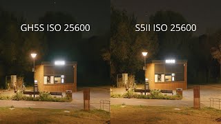 GH5S vs S5II Lowlight Test [upl. by Arobed]