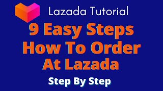 PAANO UMORDER SA LAZADA APP  HOW TO ORDER ON LAZADA STEP BY STEP  Riencyll Cabile [upl. by Ojeitak507]