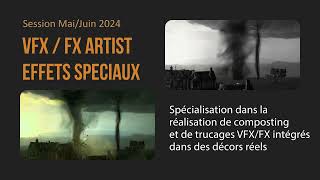 Formation VFXFX Compositing session Mai Juin 2024 [upl. by Oap829]