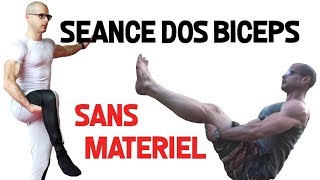 Musculation dos biceps sans haltère ni barre de traction [upl. by Lenny939]