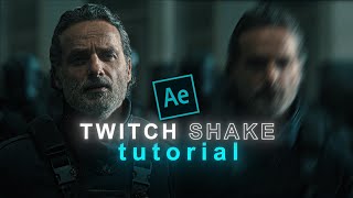 twitch shake tutorial on after effects [upl. by Selohcin]