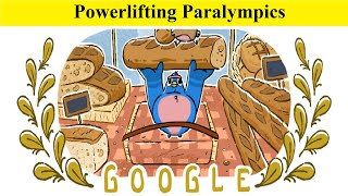 Powerlifting Paralympics  Paris 2024 GamesGoogle Doodle for schedule amp results medals [upl. by Howes671]