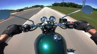 2022 Bonneville T120 Goldline  Test Ride [upl. by Langston]