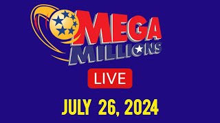 Mega Millions Drawing Results Live  Friday 26 July 2024 [upl. by Petracca990]