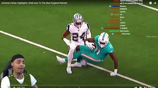 FlightReacts DeVante Parker Highlights  Welcome To The New England Patriots [upl. by Cheyne]