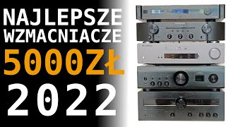 TOP5  Wzmacniacze stereo 2022  Krótki ranking [upl. by Htebsle]