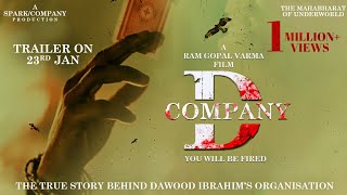 DCOMPANY Official Motion Poster 2 I A Ram Gopal Varma Film I A Spark Company Production [upl. by Blumenthal]