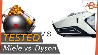 MIELE vs DYSON Bagless Vacuum Comparison Test  2 Months In [upl. by Ddart27]