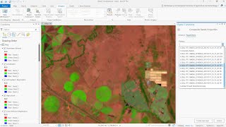 Landsat 8 Band Combinations in ArcGIS Pro [upl. by Adnawed]