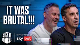 United v Liverpool Fallout amp Gary and Carra Clash Again  Stick to Football EP 47 [upl. by Refinnaej]