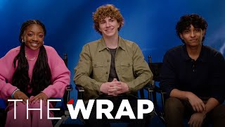 Percy Jackson Cast Reflect on Finale Working with Lance Reddick and More Spoilers [upl. by Vallie]