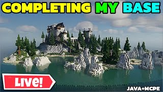 Making My Mega Base into Next Level in Minecraft Hardcore Live [upl. by Erund]