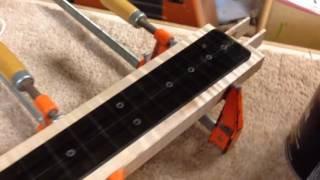 Boudreau Guitars  Cutting board telecaster neck 2nd update [upl. by Octavus]