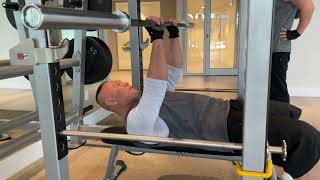 Chest amp Arms BENCH PRESS WIDE TO NARROW [upl. by Seyah]