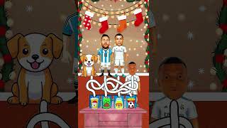 Quien Será Santa Claus Ronaldo vs Messi vs Mbappé vs Neymar [upl. by Lora851]